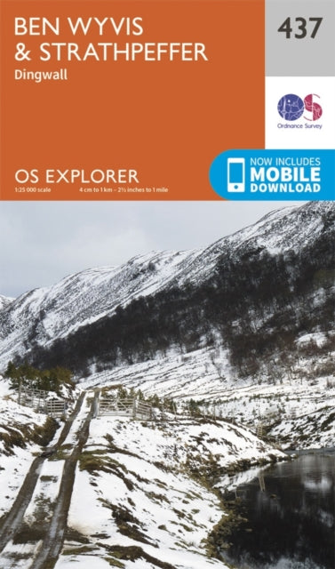 Book cover of: Ben Wyvis and Strathpeffer. By: Ordnance Survey
