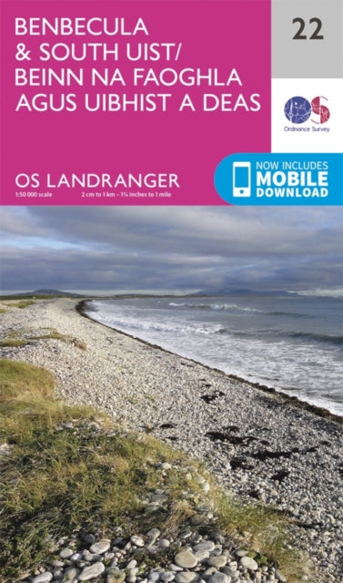 Book cover of: Benbecula & South Uist. By: Ordnance Survey