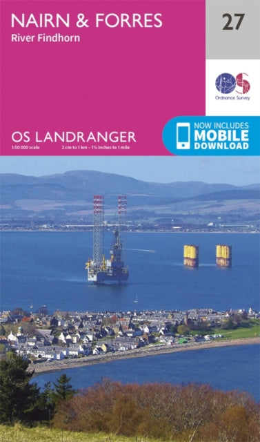 Book cover of: Nairn & Forres, River Findhorn. By: Ordnance Survey