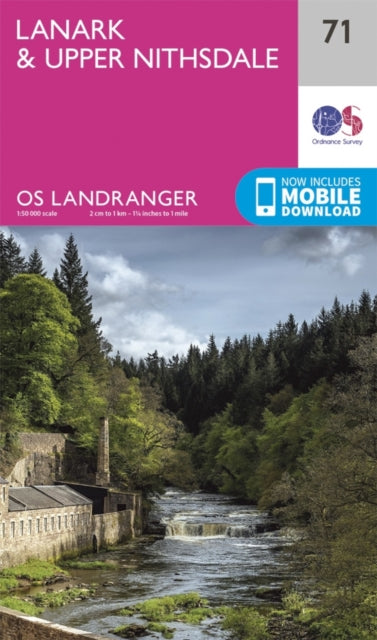 Book cover of: Lanark & Upper Nithsdale. By: Ordnance Survey