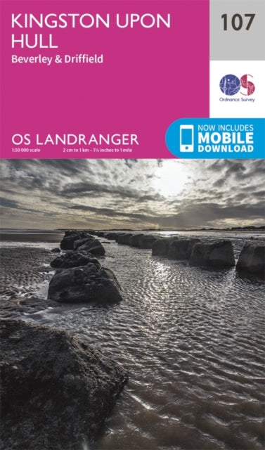 Book cover of: Kingston Upon Hull, Beverley & Driffield. By: Ordnance Survey