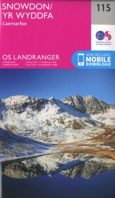 Book cover of: Snowdon & Caernarfon. By: Ordnance Survey
