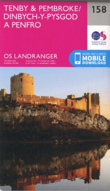 Book cover of: Tenby & Pembroke. By: Ordnance Survey