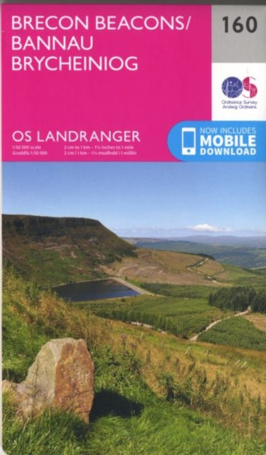 Book cover of: Brecon Beacons. By: Ordnance Survey