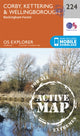 Book cover of: Corby, Kettering and Wellingborough. By: Ordnance Survey