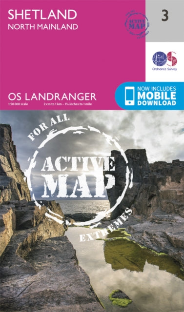 Book cover of: Shetland - North Mainland. By: Ordnance Survey