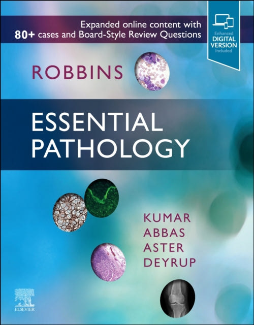 Book cover of: Robbins Essential Pathology. By: Vinay Kumar