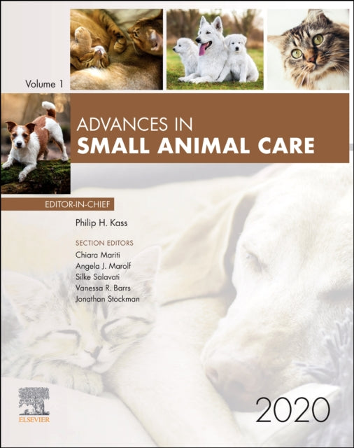 Book cover of: Advances in Small Animal Care 2020. By: Philip Kass