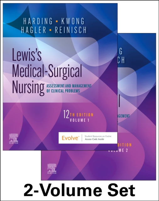 Book cover of: Lewis's Medical-Surgical Nursing - 2-Volume Set. By: Mariann M. Harding