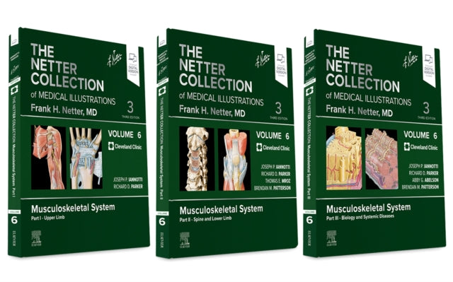 Book cover of: Netter Collection of Medical Illustrations: Musculoskeletal System Package