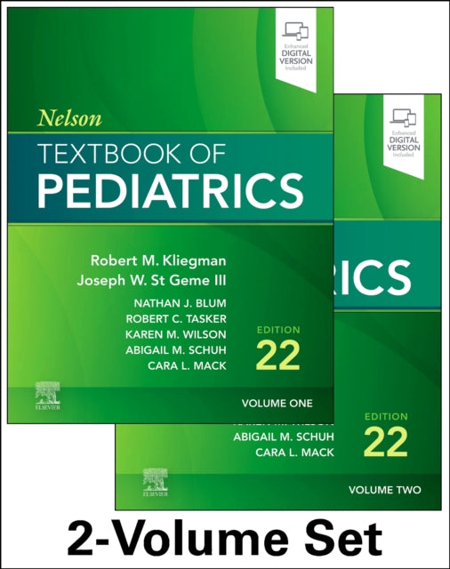 Book cover of: Nelson Textbook of Pediatrics, 2-Volume Set. By: Robert M. Kliegman