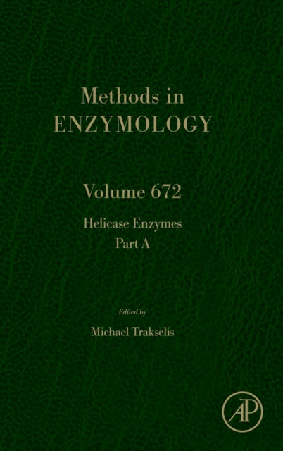 Book cover of: Helicase Enzymes Part A. By: Michael Trakselis