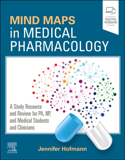 Book cover of: Mind Maps in Medical Pharmacology. By: Jennifer Hofmann