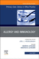 Book cover of: Allergy and Immunology, An Issue of Primary Care: Clinics in Office Practice. By: Andrew Lutzkanin