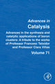 Book cover of: Advances in the Synthesis and Catalytic Applications of Boron Cluster. By: Montserrat Dieguez