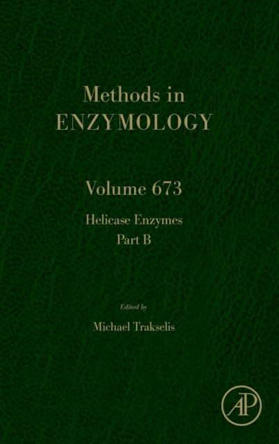 Book cover of: Helicase Enzymes Part B. By: Michael Trakselis