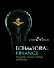 Book cover of: Behavioral Finance. By: Lucy Ackert