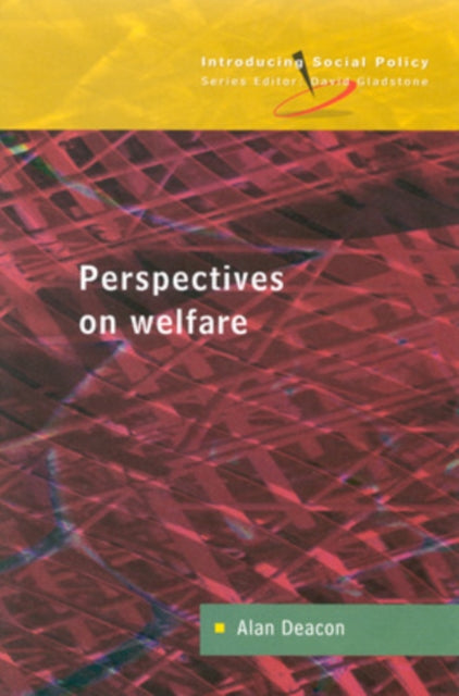 Book cover of: PERSPECTIVES ON WELFARE. By: Alan Deacon