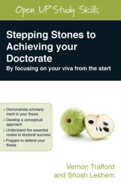 Book cover of: Stepping Stones to Achieving your Doctorate: By Focusing on Your Viva From the Start