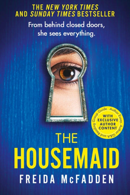 Book cover of: Housemaid. By: Freida McFadden