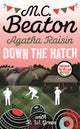 Book cover of: Agatha Raisin in Down the Hatch. By: M.C.  Beaton