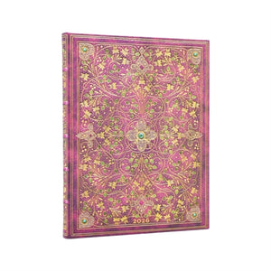 2026 Diamond Jubilee (Sangorski & Sutcliffe) Ultra 12-month Vertical Hardcover Flexi Dayplanner 2026 (Elastic Band Closure)