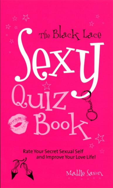 Book cover of: Black Lace Sexy Quiz Book. By: Maddie Saxon