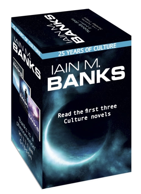 Book cover of: Iain M. Banks Culture - 25th anniversary box set. By: Iain Banks