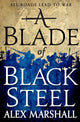Book cover of: Blade of Black Steel. By: Alex Marshall