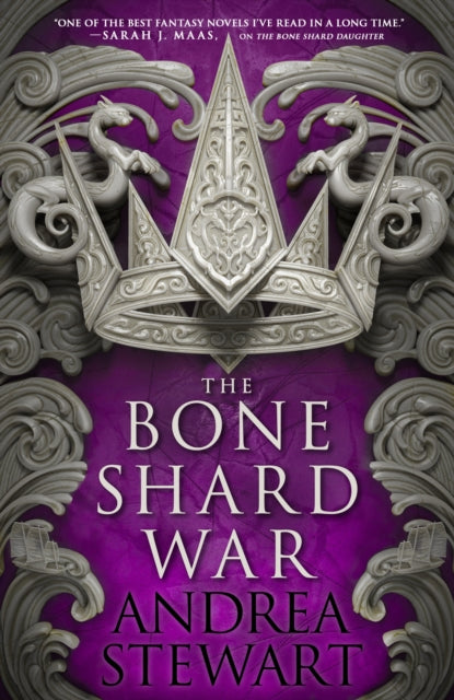 Book cover of: Bone Shard War. By: Andrea Stewart
