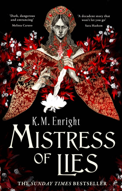 Book cover of: Mistress of Lies. By: K. M. Enright