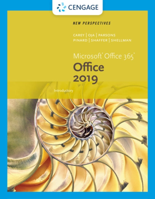 Book cover of: New Perspectives MicrosoftA®Office 365 & Office 2019 Introductory. By: Patrick Carey