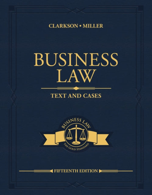 Book cover of: Business Law. By: Kenneth W. Clarkson
