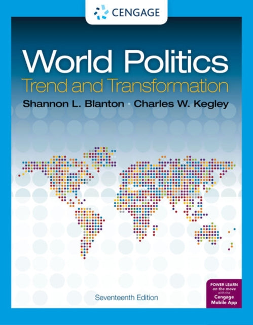 Book cover of: World Politics. By: Shannon L. Blanton