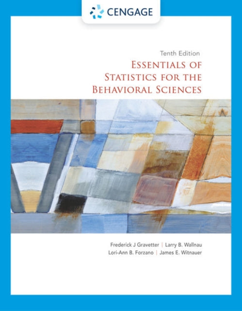 Book cover of: Essentials of Statistics for the Behavioral Sciences. By: Frederick J Gravetter