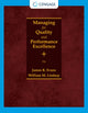 Book cover of: Managing for Quality and Performance Excellence. By: Evans, James R.