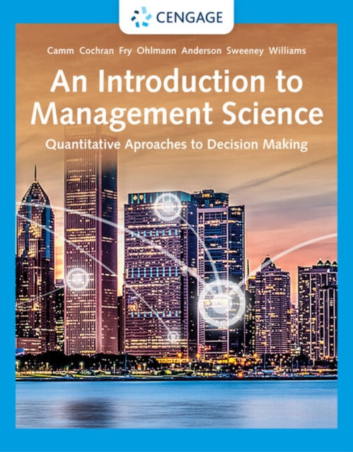 Book cover of: Introduction to Management Science. By: Jeffrey D. Camm