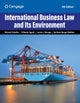 Book cover of: International Business Law and Its Environment. By: Richard Schaffer