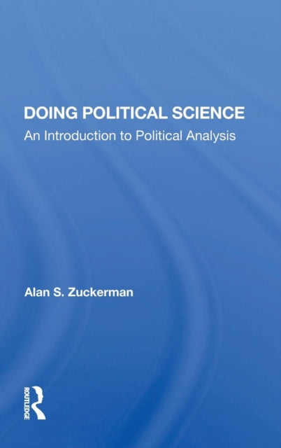 Book cover of: Doing Political Science. By: Alan S. Zuckerman