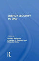 Book cover of: Energy Security To 2000. By: Robert Belgrave