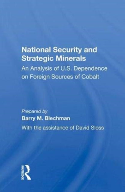 Book cover of: National Security and Strategic Minerals