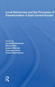 Book cover of: Local Democracy and the Processes of Transformation in East-Central Europe. By: Harald Baldersheim
