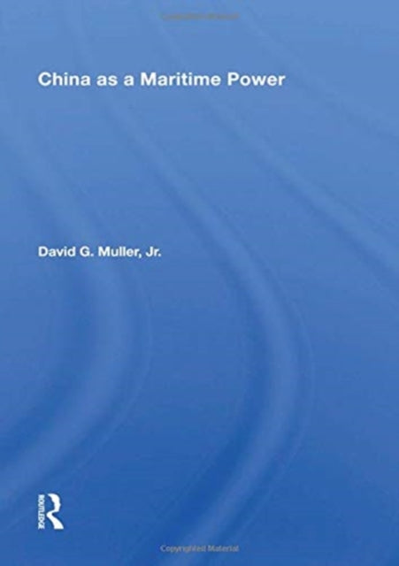 Book cover of: China As A Maritime Power
