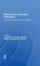 Book cover of: Dimensions of German Unification. By: A. Bradley Shingleton