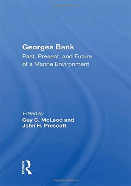 Book cover of: Georges Bank. By: Guy C. McLeod