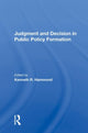 Book cover of: Judgement And Decision