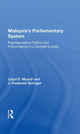 Book cover of: Malayasia's Parliamentary System