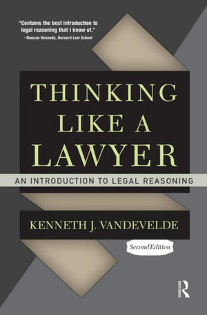 Thinking Like a Lawyer