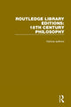 Book cover of: Routledge Library Editions: 18th Century Philosophy
