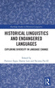 Book cover of: Historical Linguistics and Endangered Languages. By: Patience Epps